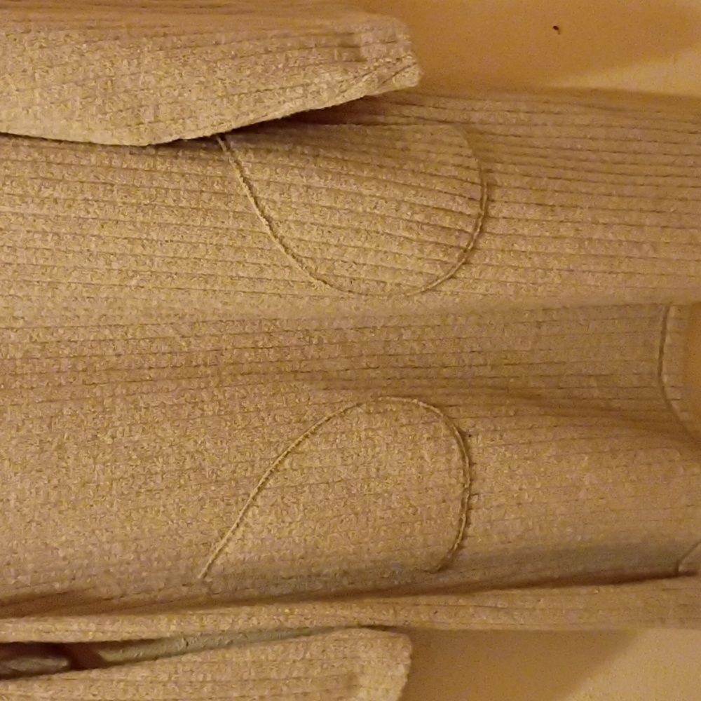Italian Lambswool Mock turtle Ribbed Vintage Dress From NORDSTROM. - Picture 7 of 8